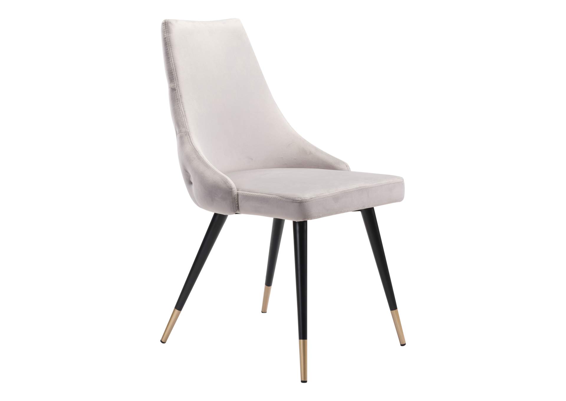 Piccolo Dining Chair (Set Of 2) Gray image 5