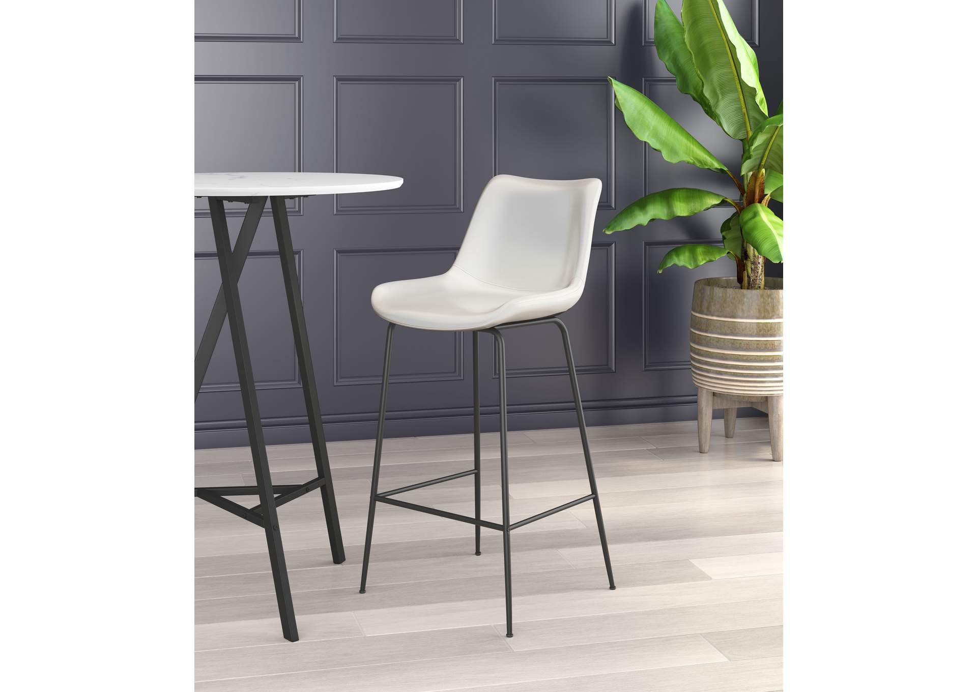 Byron Barstool White image 1