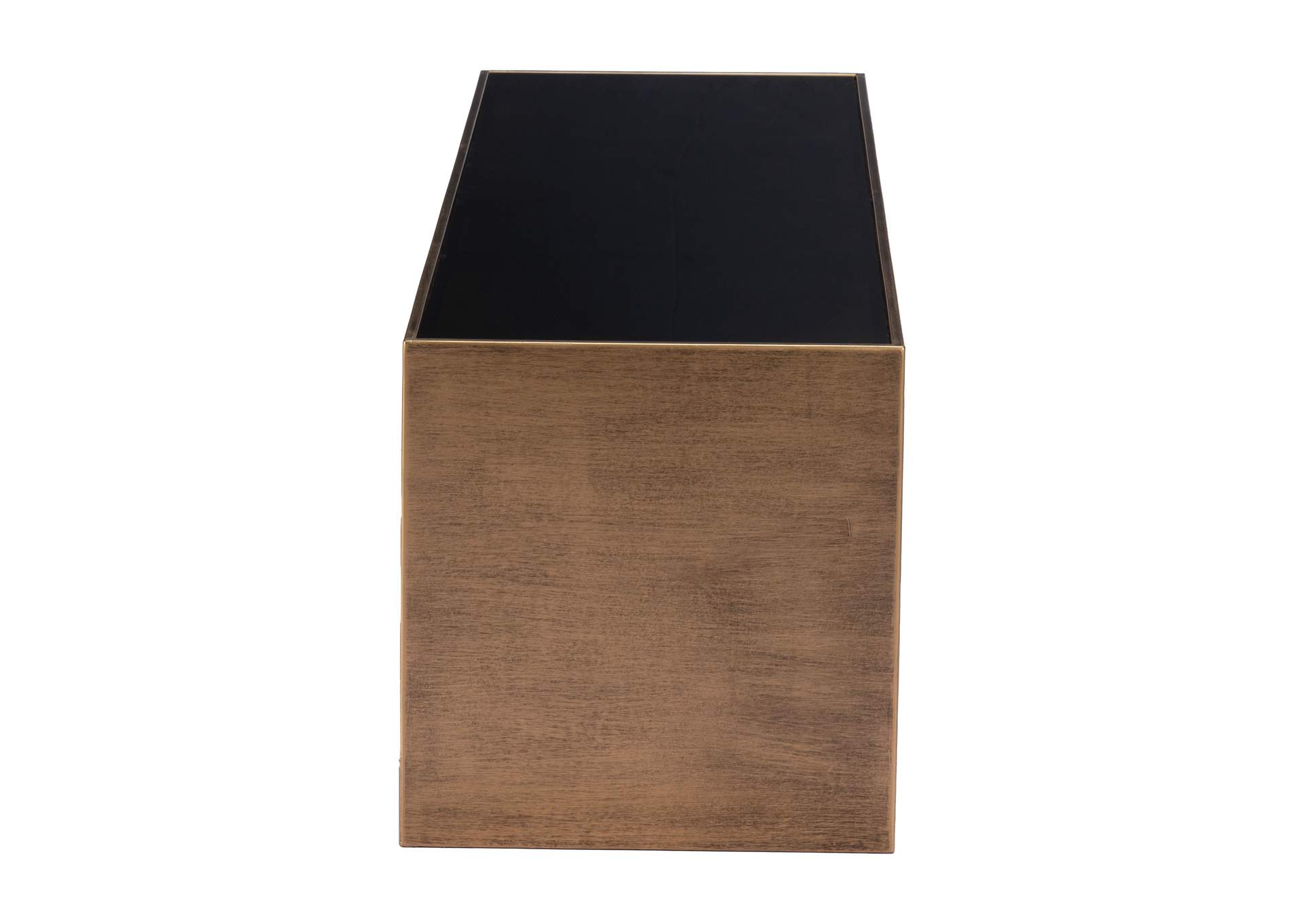 Reed Coffee Table Brass & Black image 4