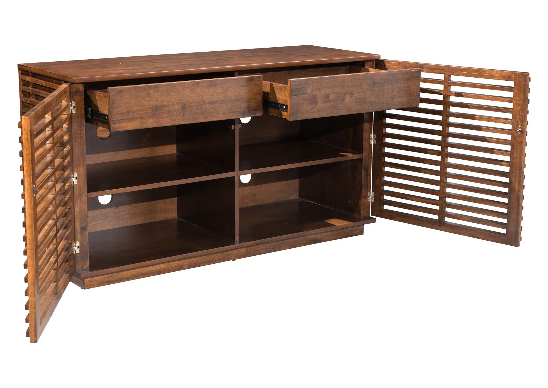 Linea Credenza Walnut image 7
