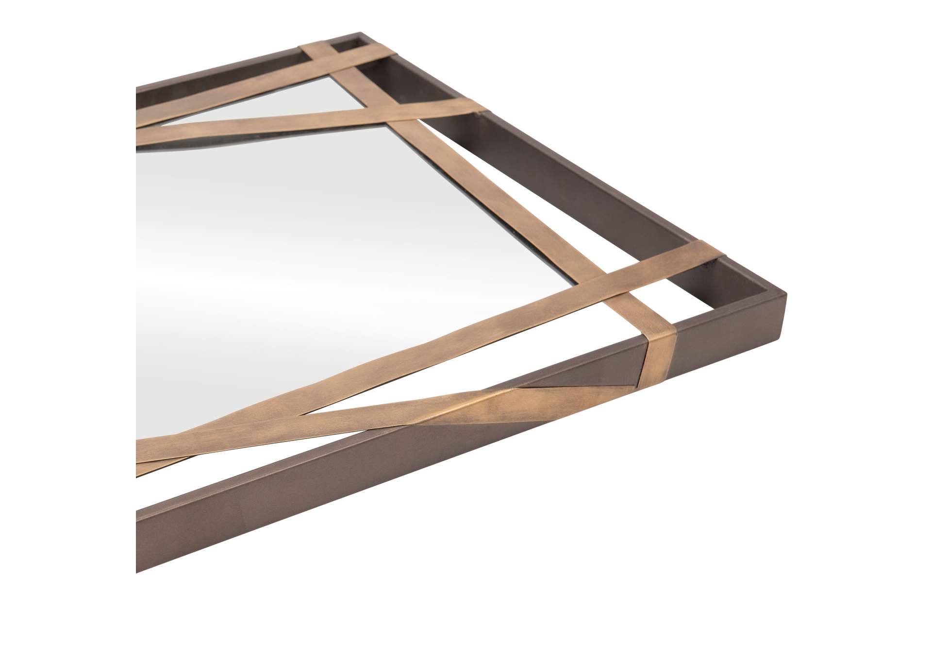 Tolix Mirror Antique Gold & Black image 6