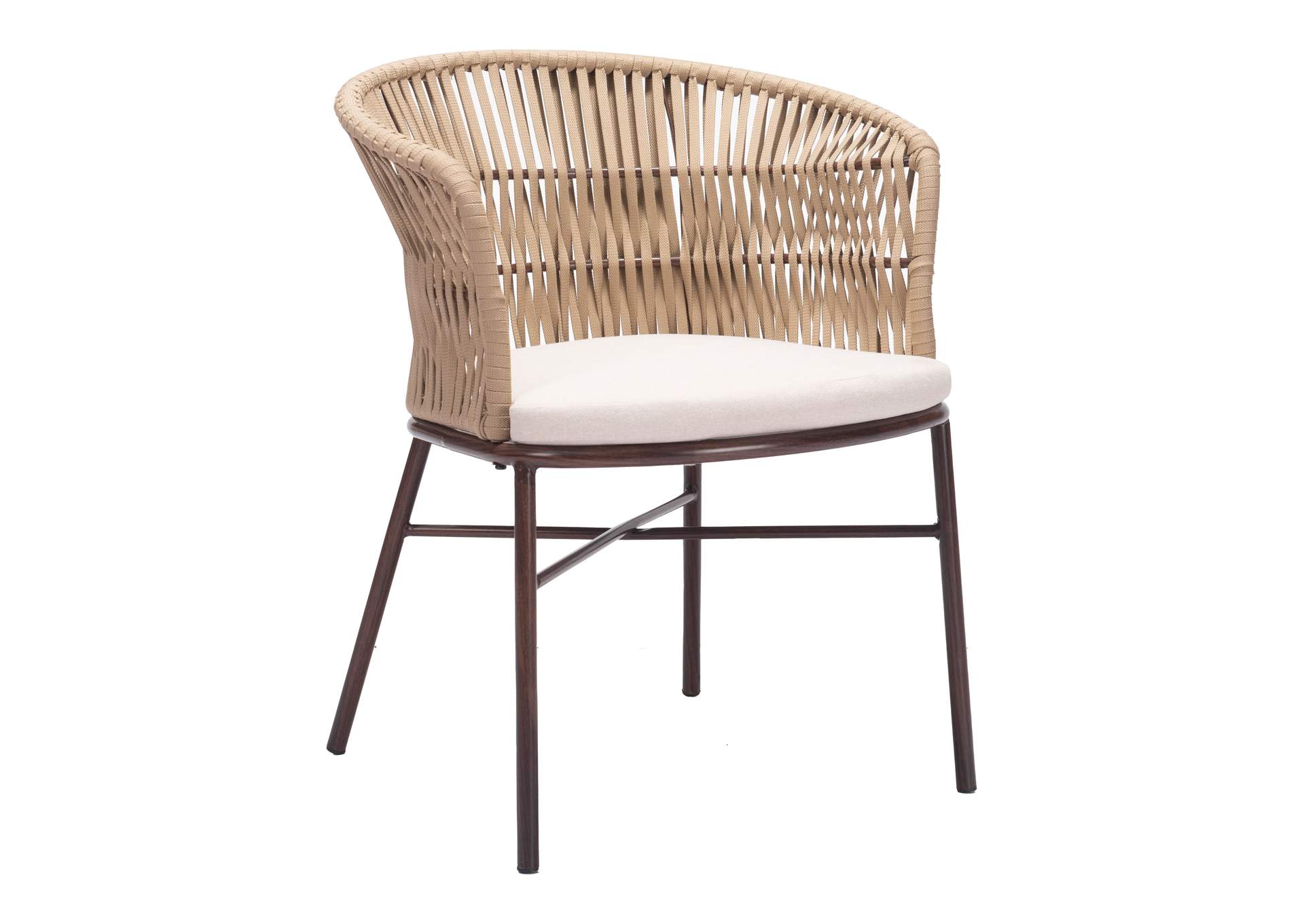 Freycinet Outdoor Dining Chair (Set Of 2) Natural image 3