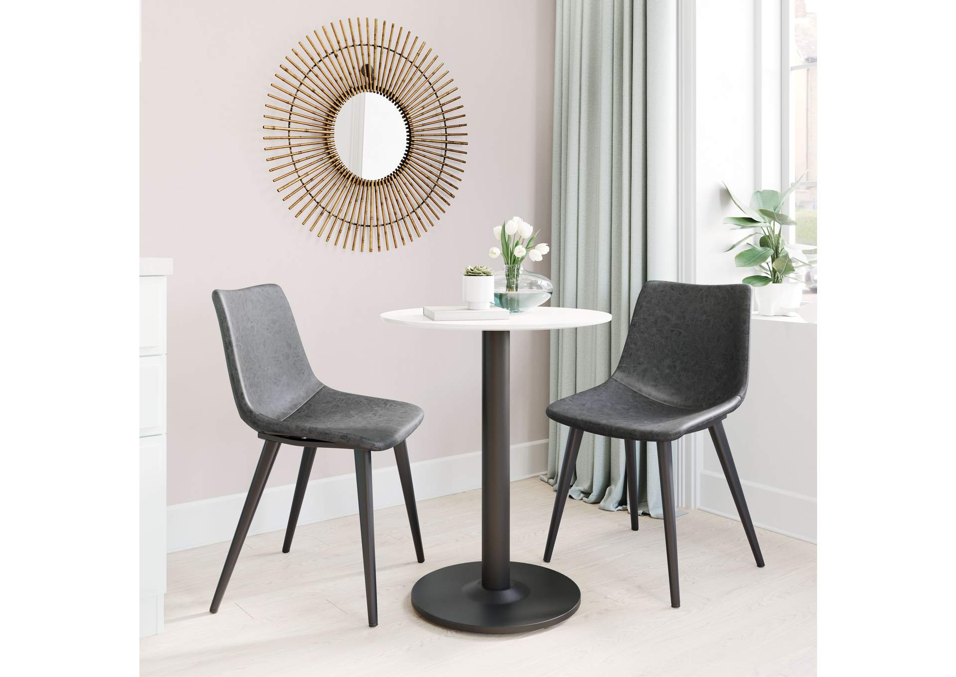 Daniel Dining Chair (Set Of 2) Vintage Black image 1