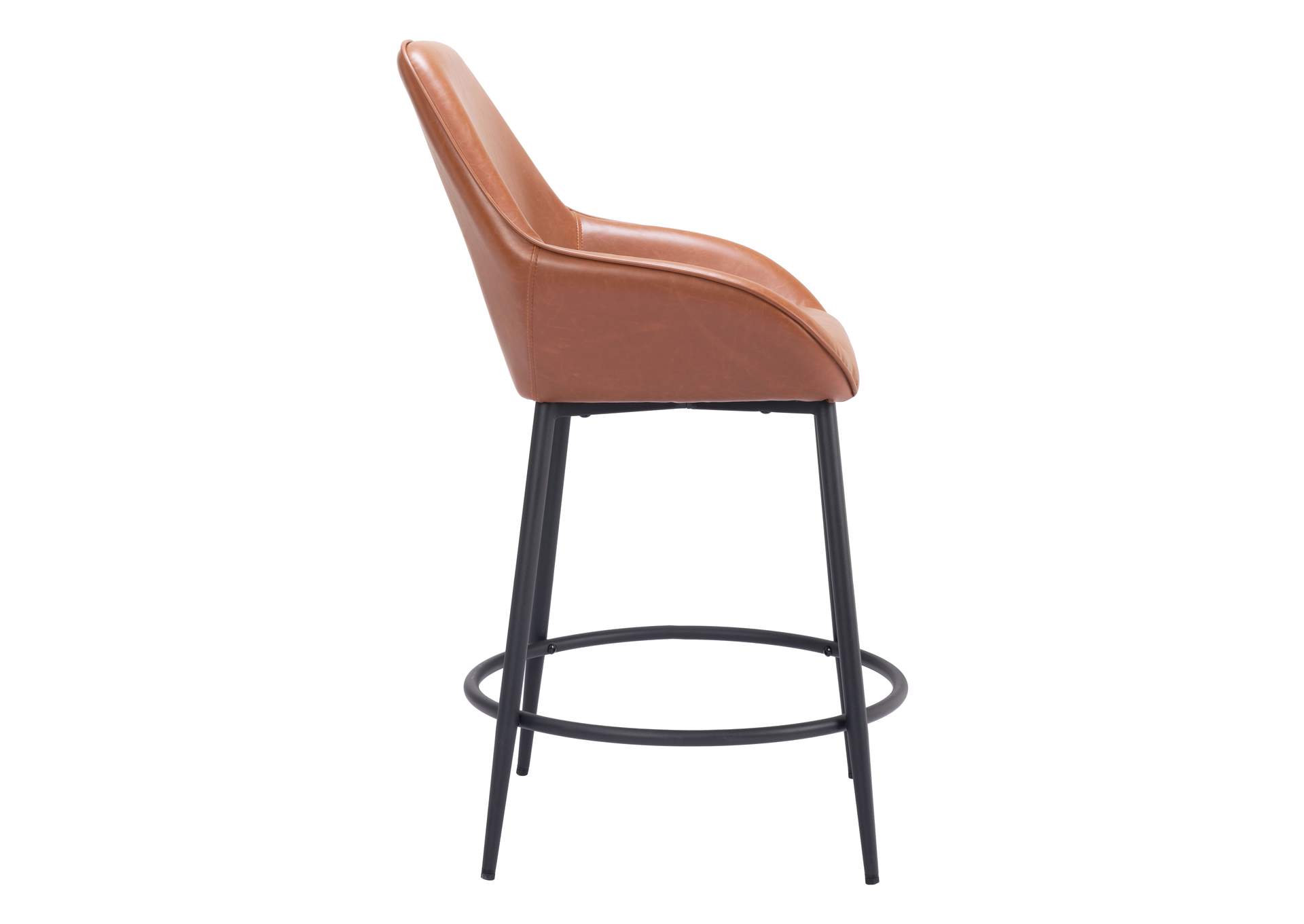 Vila Counter Stool (Set Of 2) Brown image 3