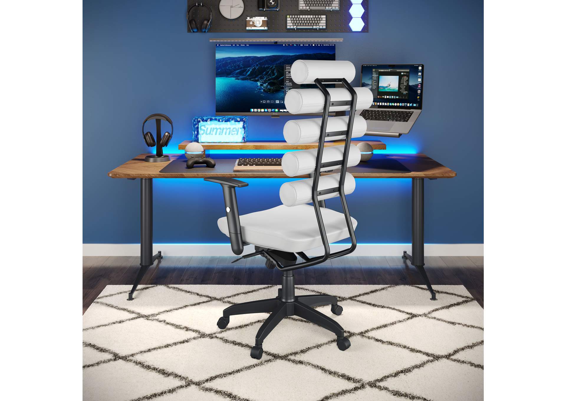 Unico Office Chair White image 3