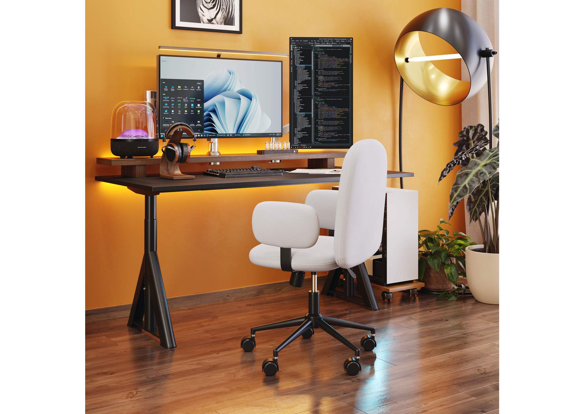 Lionel Office Chair Beige image 3
