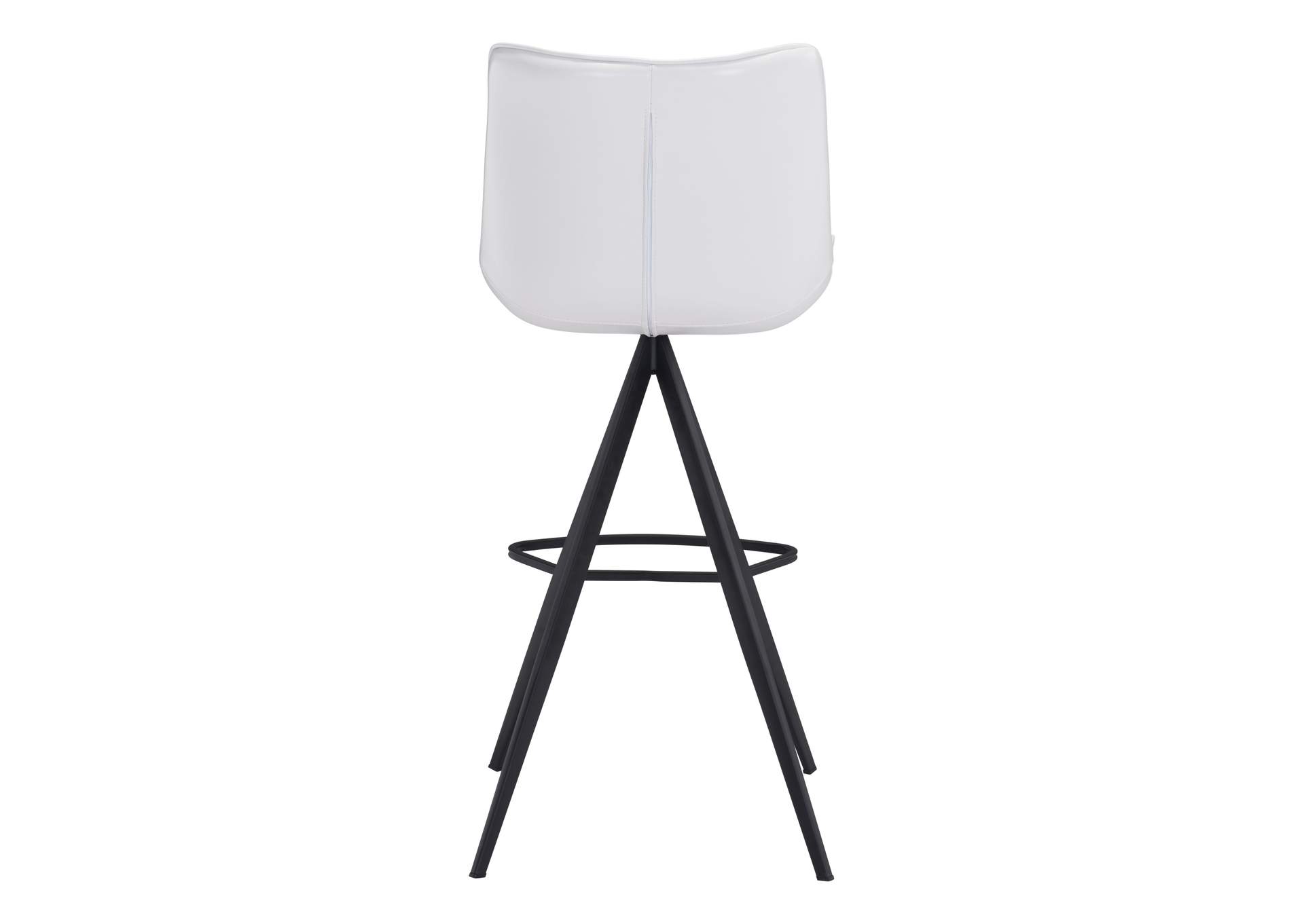 Aki Barstool (Set Of 2) White & Black image 6