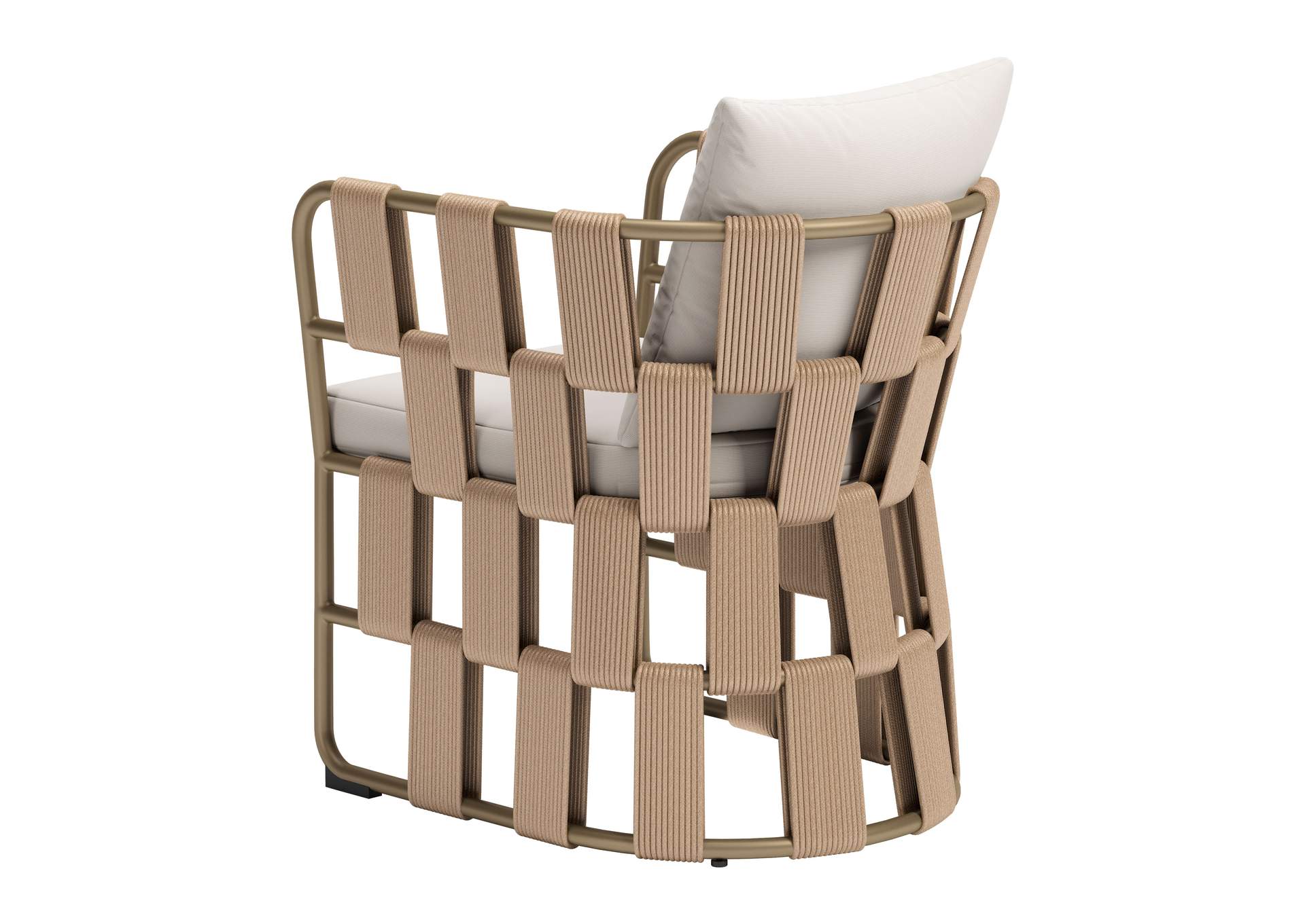 Quadrat Outdoor Dining Chair White image 8