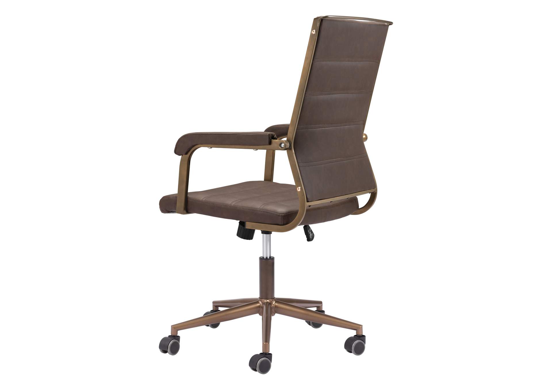 Auction Office Chair Espresso image 10