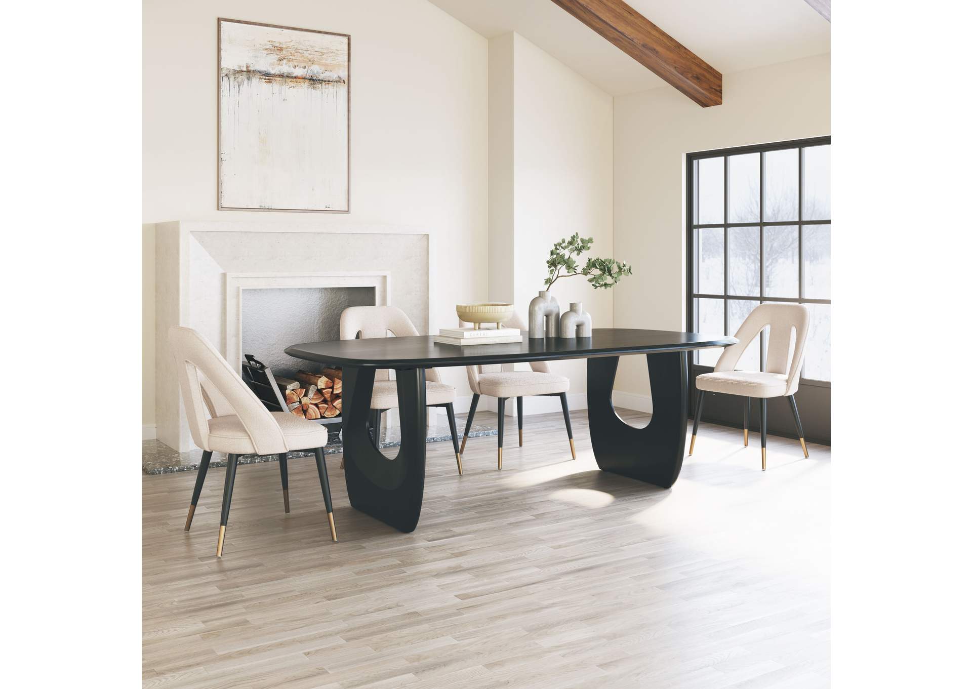Arasan Dining Table Black image 1