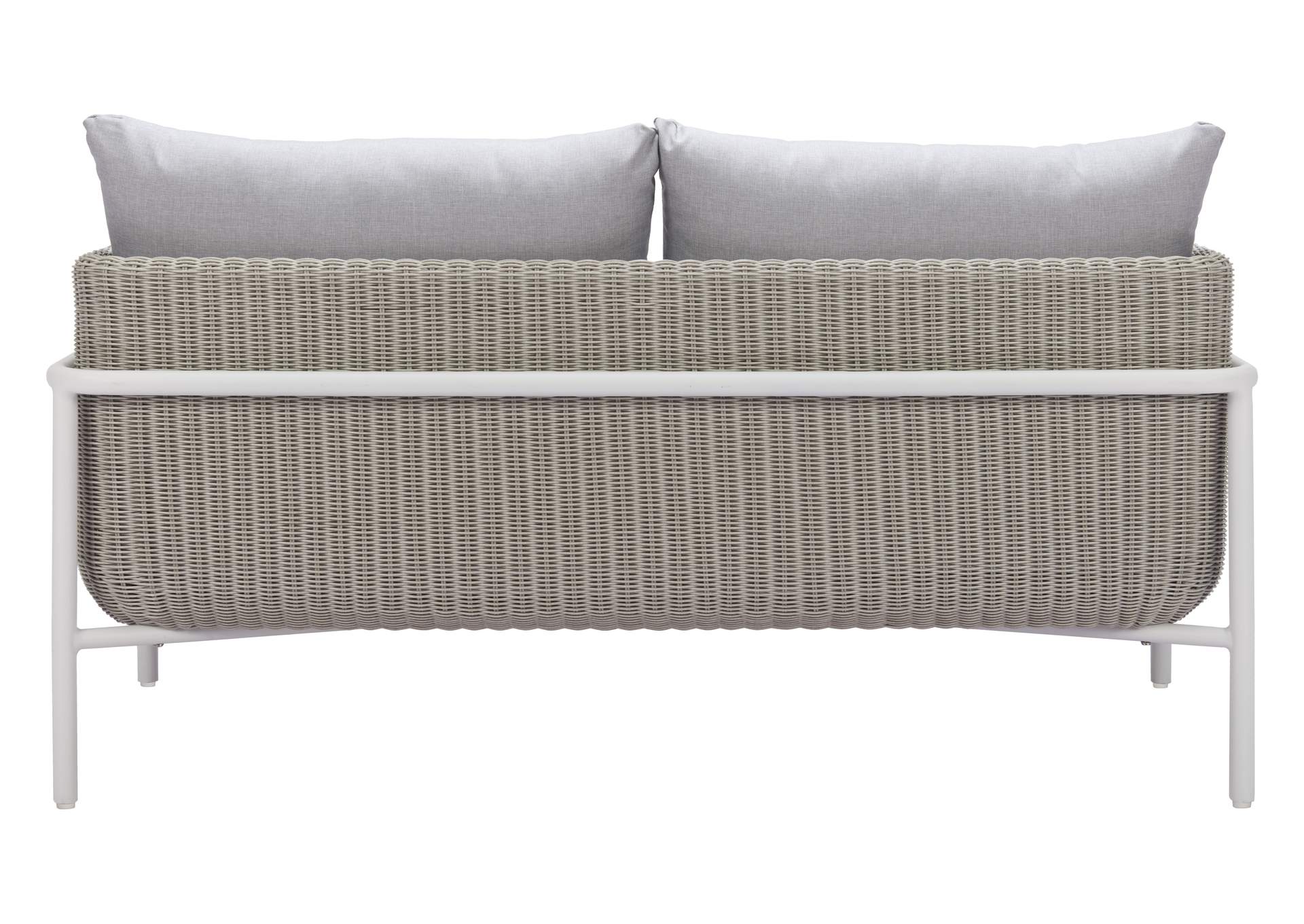 Frais Outdoor Loveseat Gray image 7