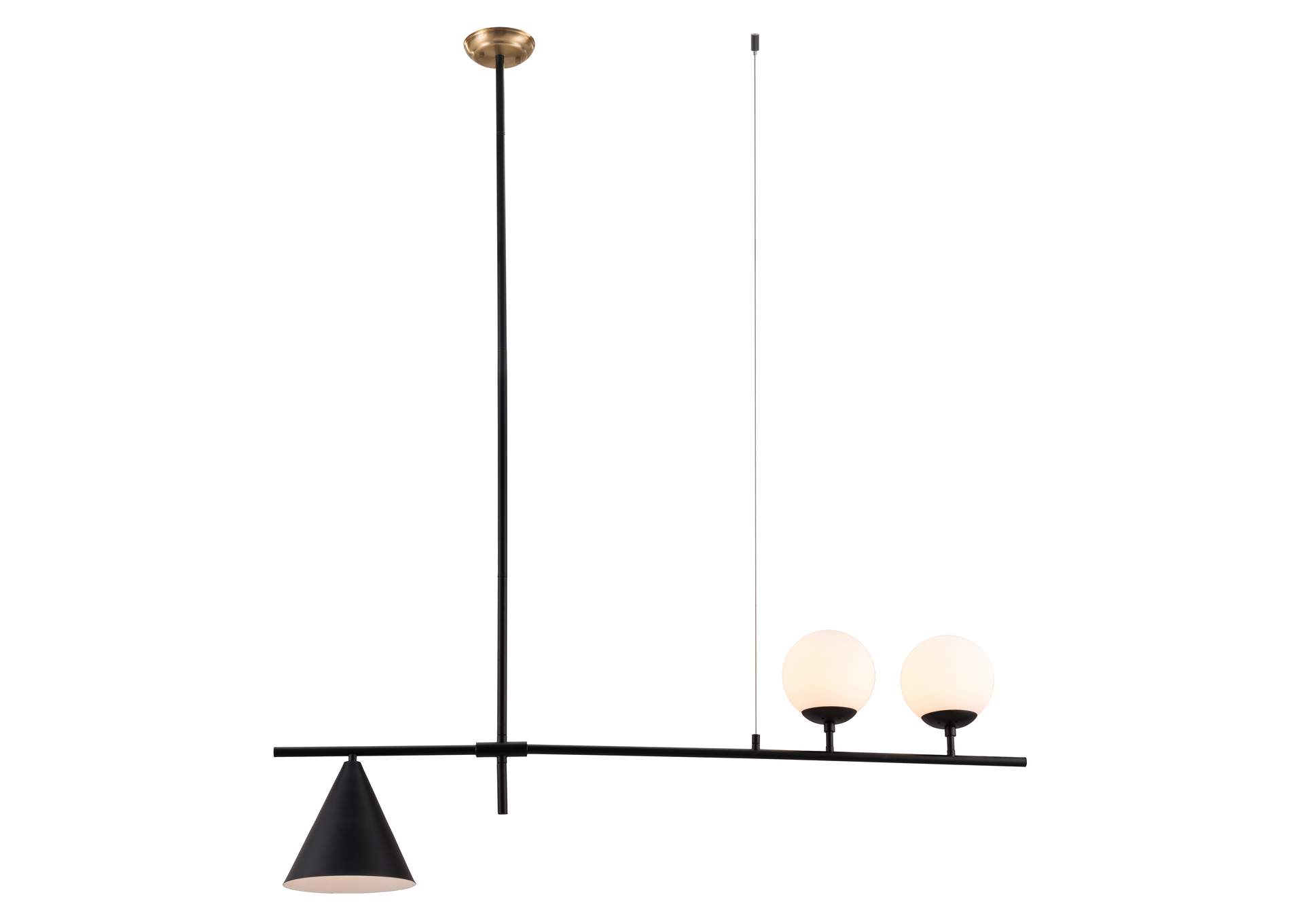 Richiza Ceiling Lamp Black image 10