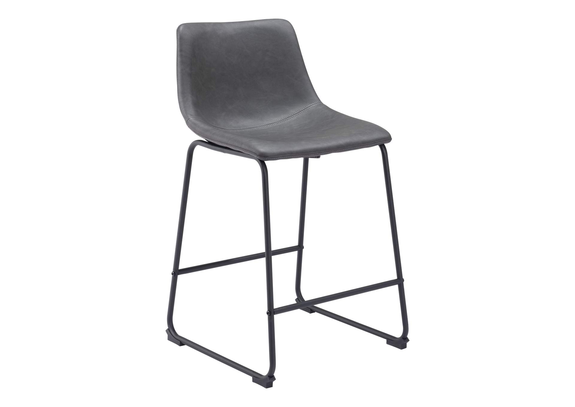 Smart Counter Stool (Set Of 2) Charcoal image 4