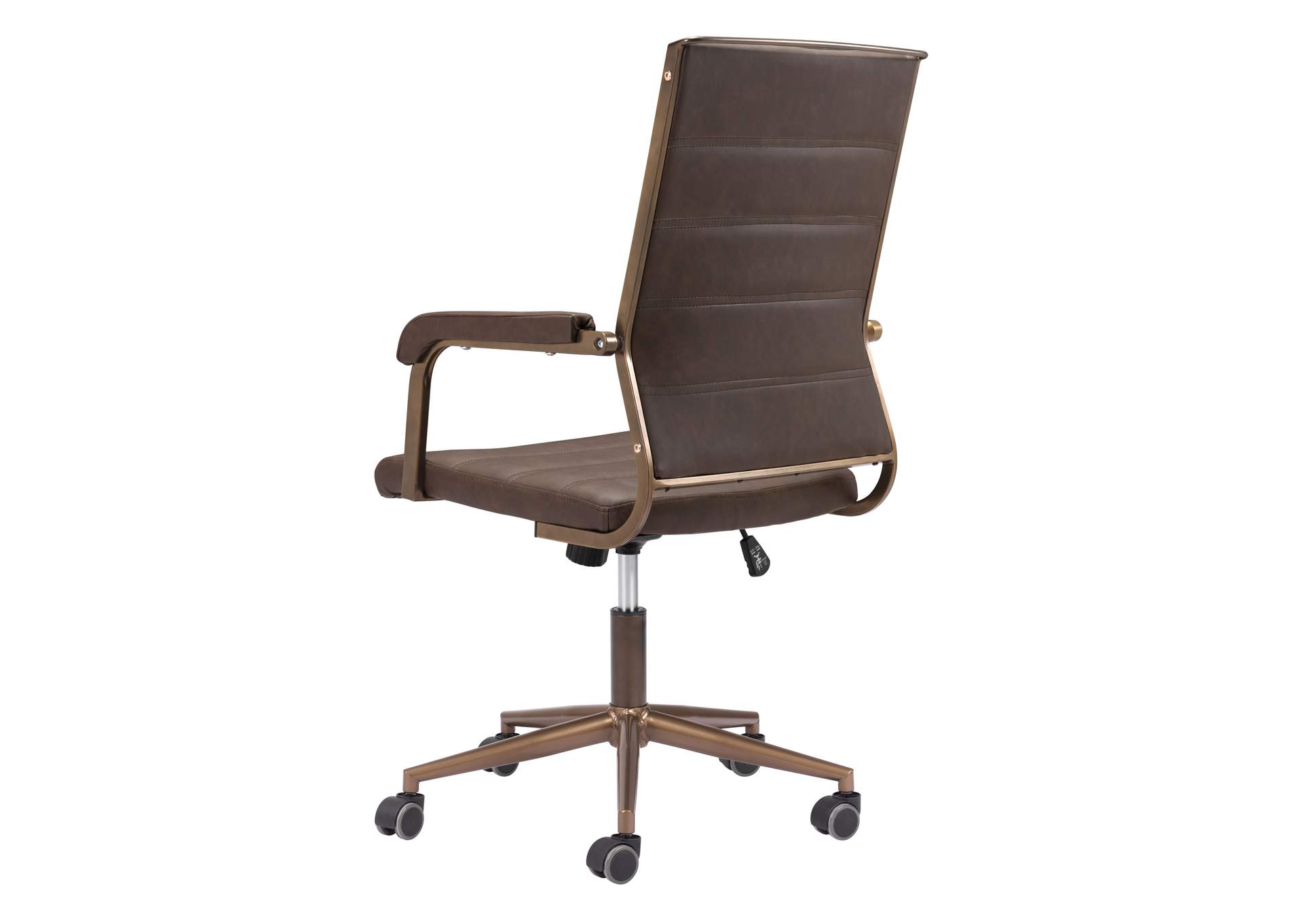 Auction Office Chair Espresso image 8