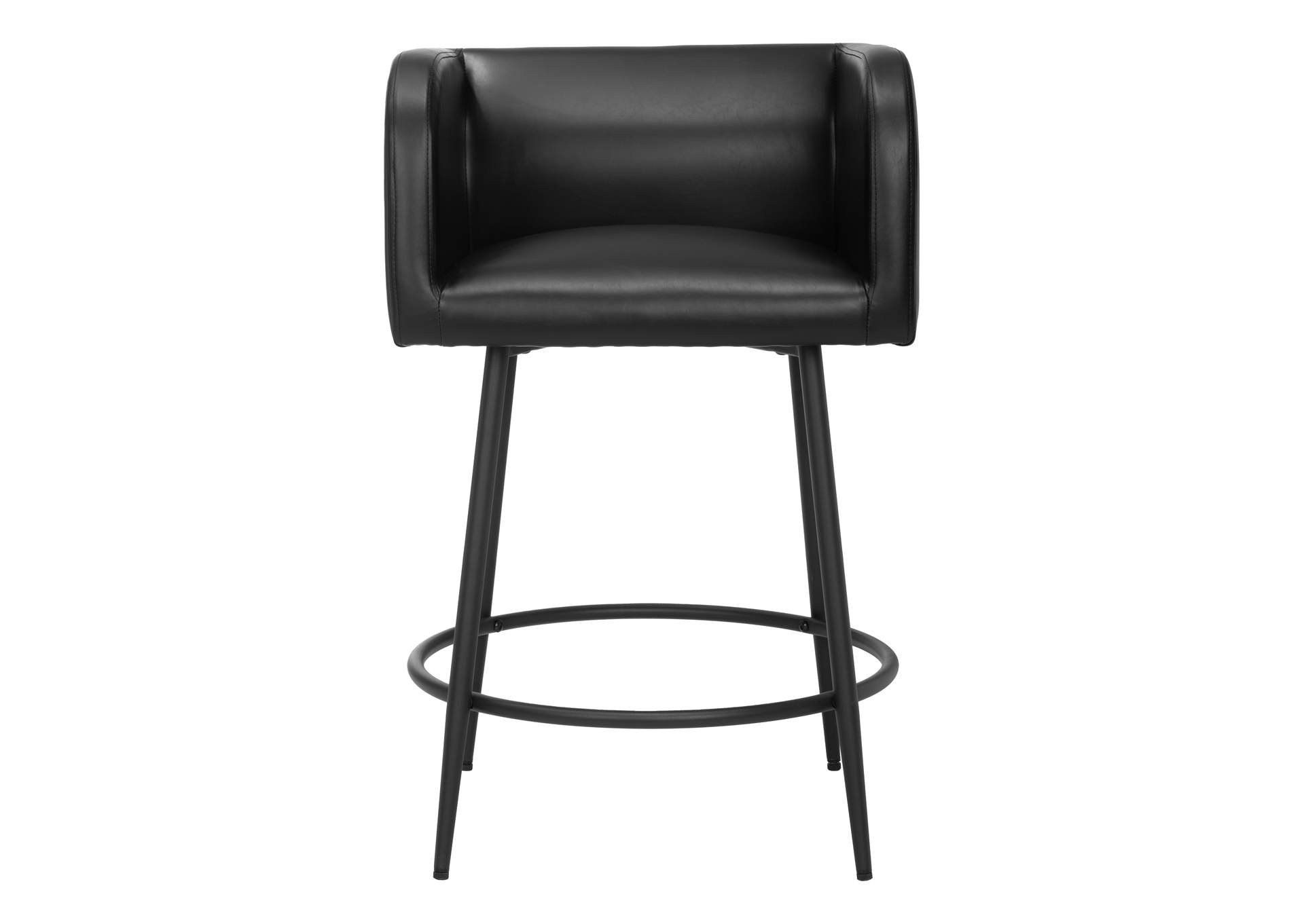 Horbat Counter Stool (Set Of 2) Black image 4