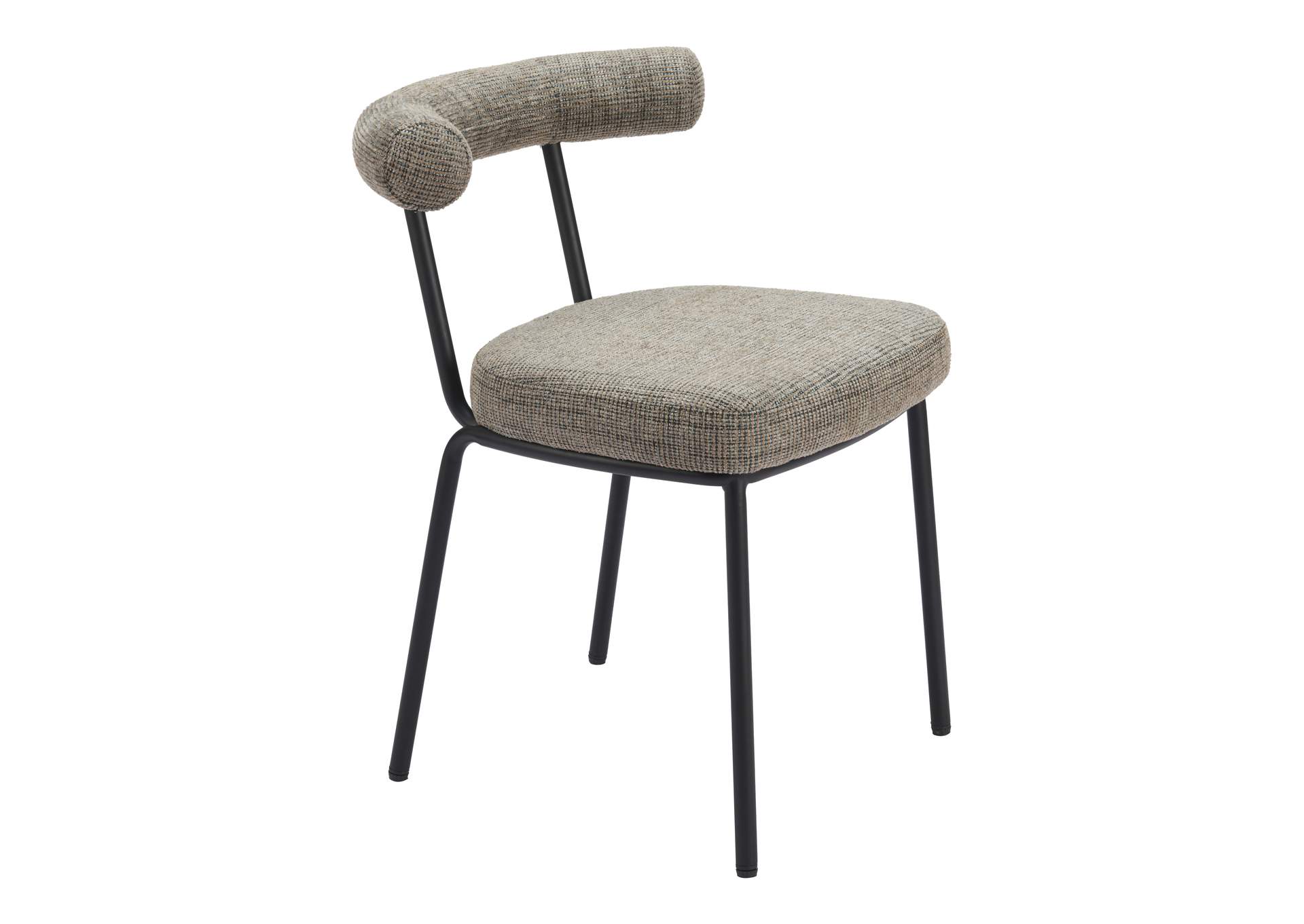 Kede Dining Chair (Set Of 2) Green Tweed image 7