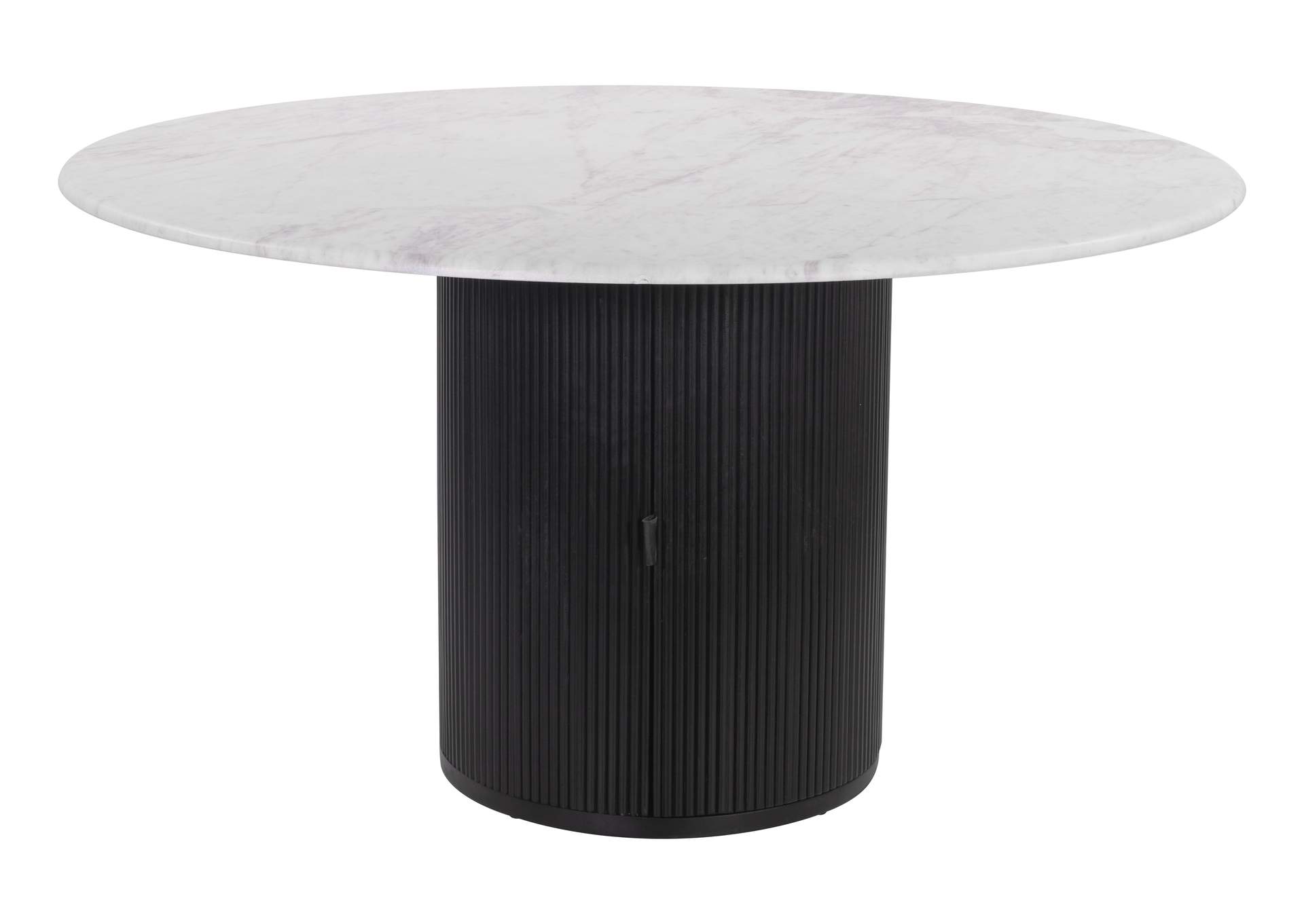 Izola Dining Table White & Black image 5