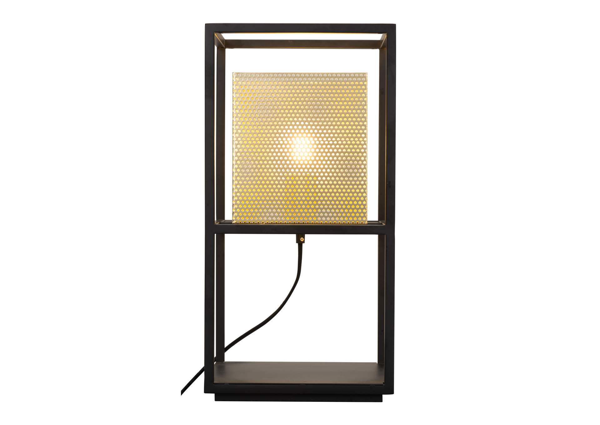 Yves Table Lamp Gold & Black image 4