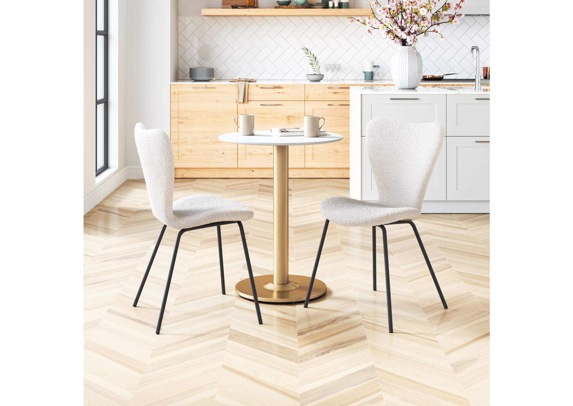 Thibideaux Dining Chair (Set Of 2) Ivory image 3