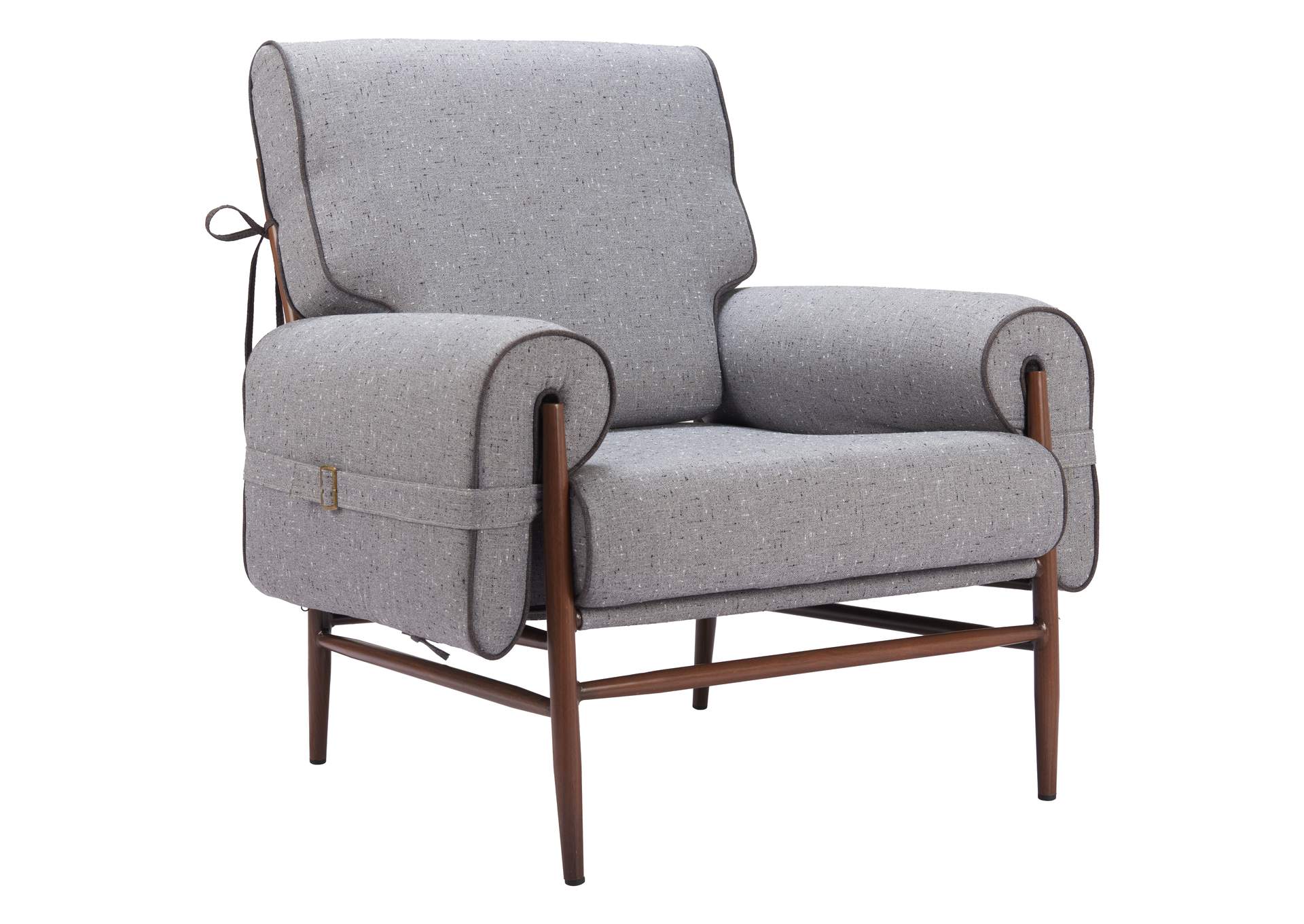 Klem Accent Chair Gray image 1