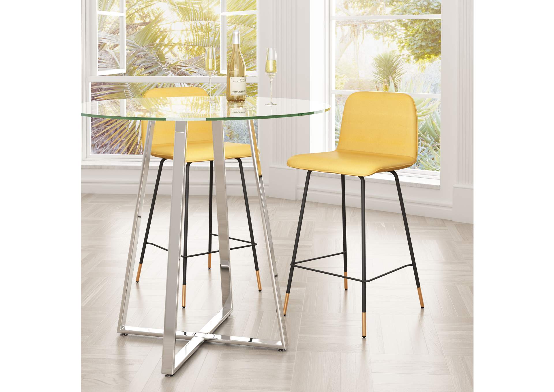 Var Counter Stool Yellow image 1
