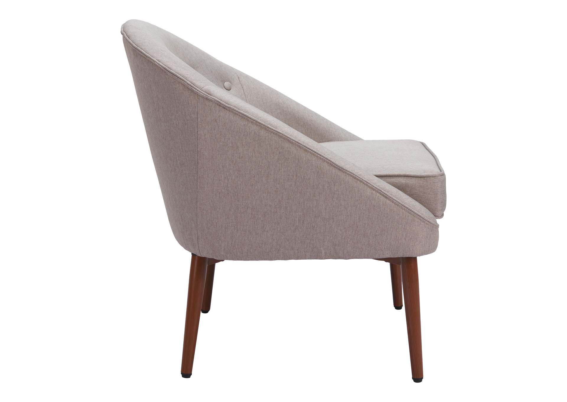 Carter Accent Chair Gray image 4
