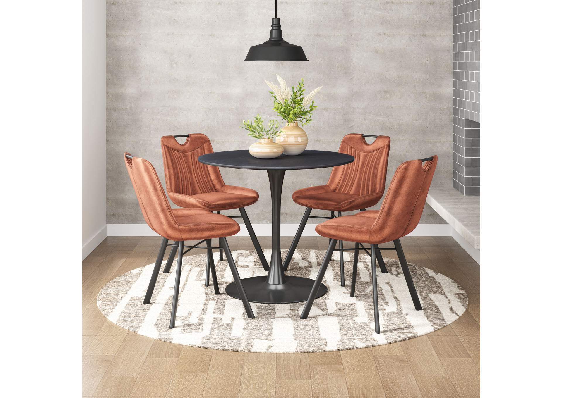 Tyler Dining Chair (Set Of 2) Brown image 3