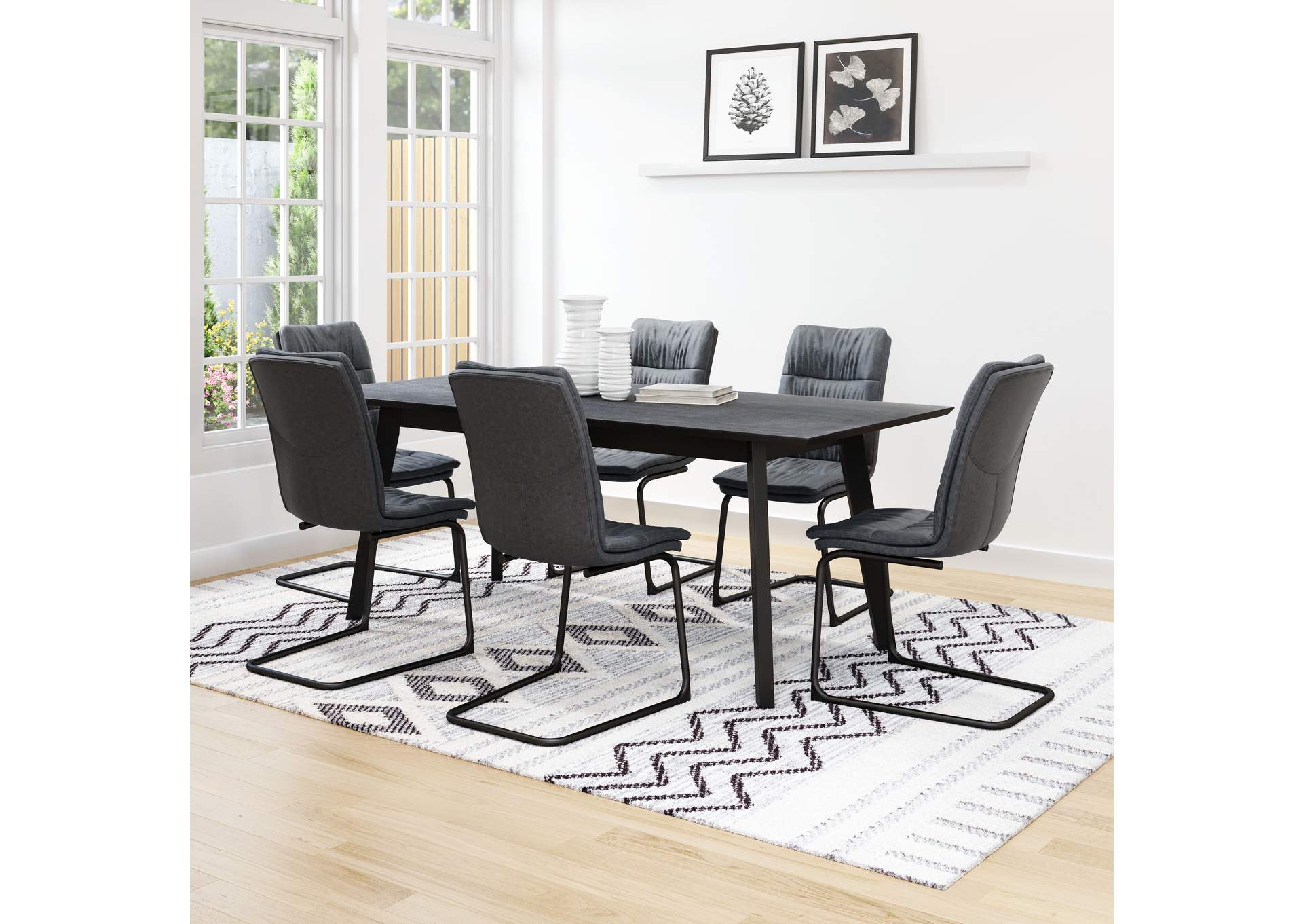 Sharon Dining Chair (Set Of 2) Vintage Black image 3