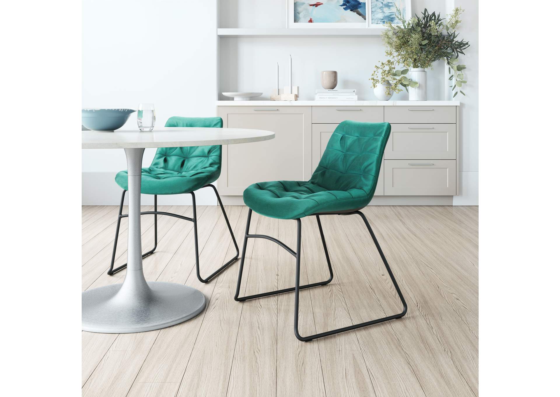 Tammy Dining Chair (Set Of 2) Green image 1