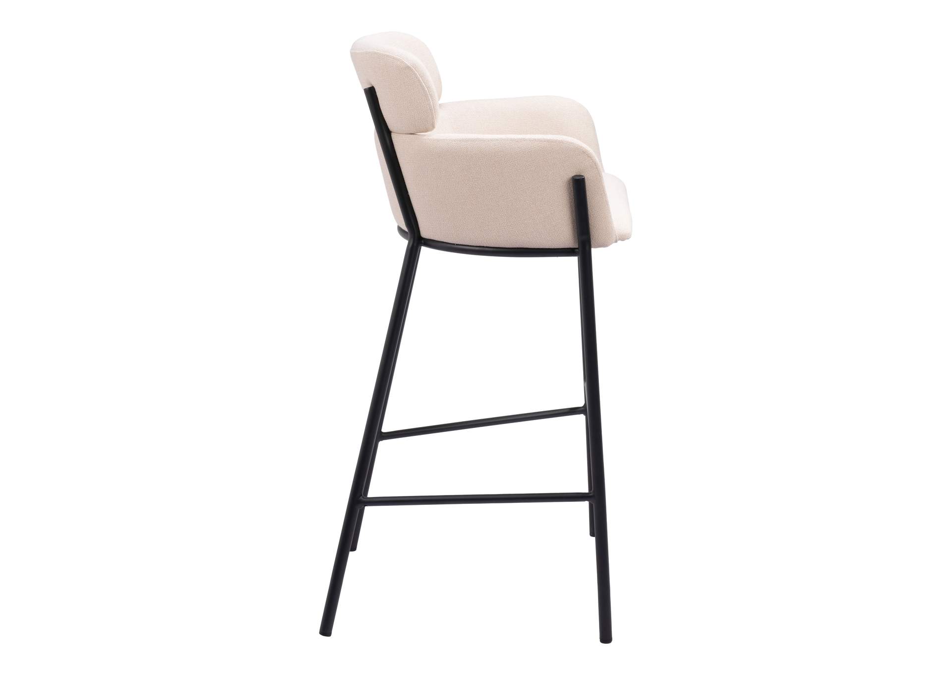 Bremor Barstool Beige image 4