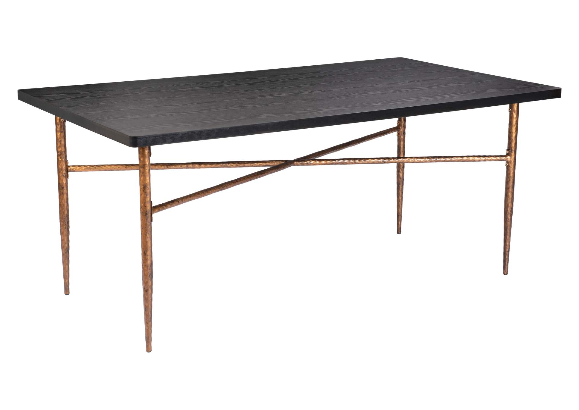 Nida Dining Table Black & Bronze image 3