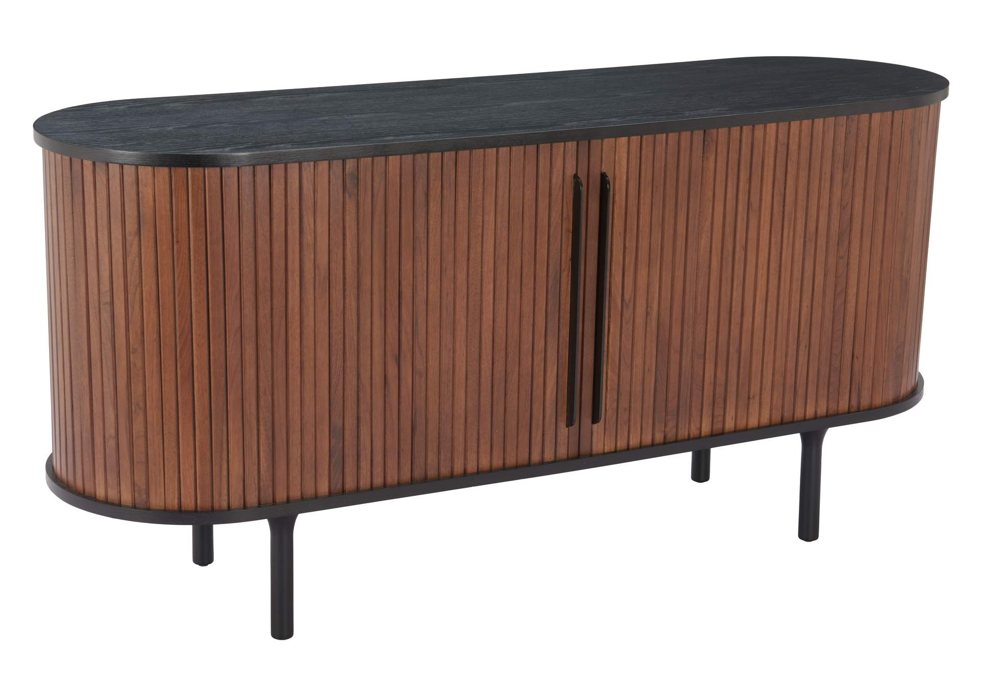 Koriana Sideboard Black & Walnut image 1