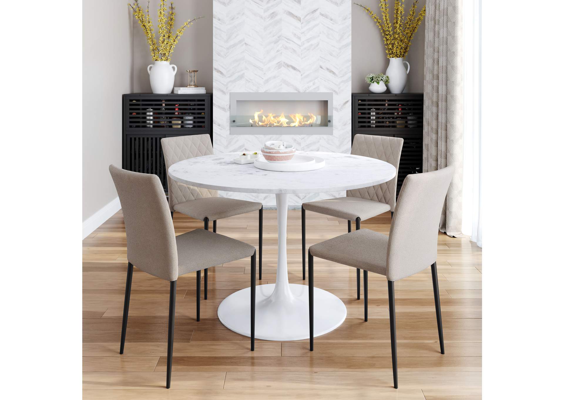 Phoenix Dining Table White image 1