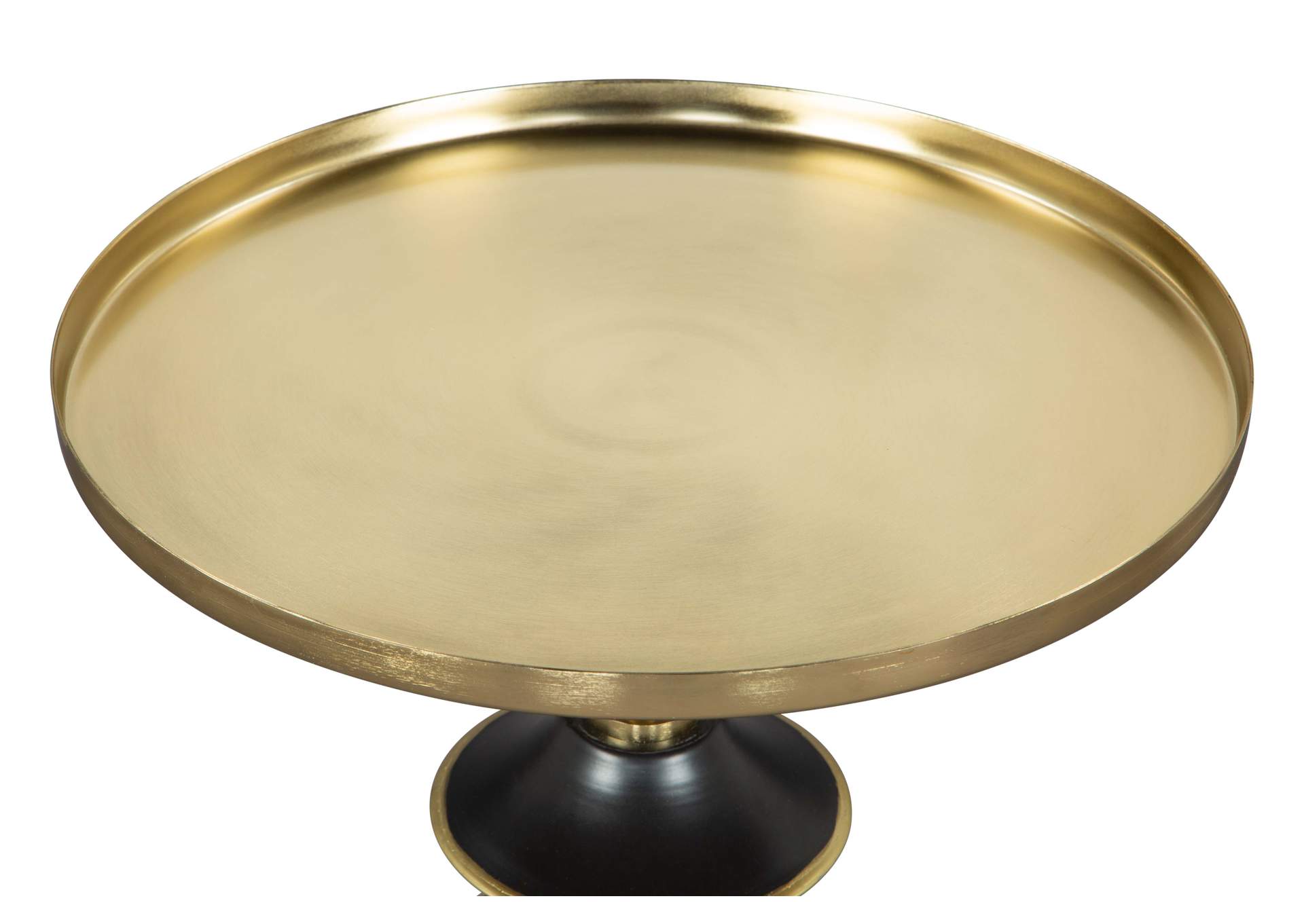 Donahue Side Table Gold & Black image 5