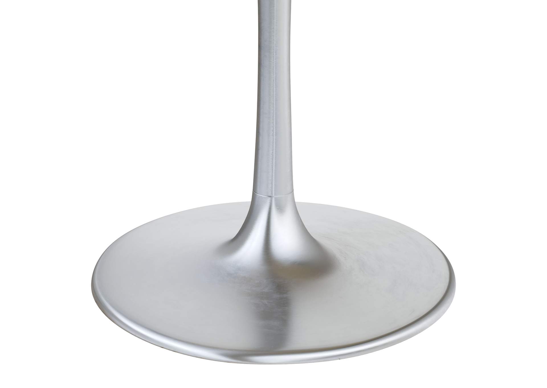 Metropolis Dining Table Gray & Silver image 6