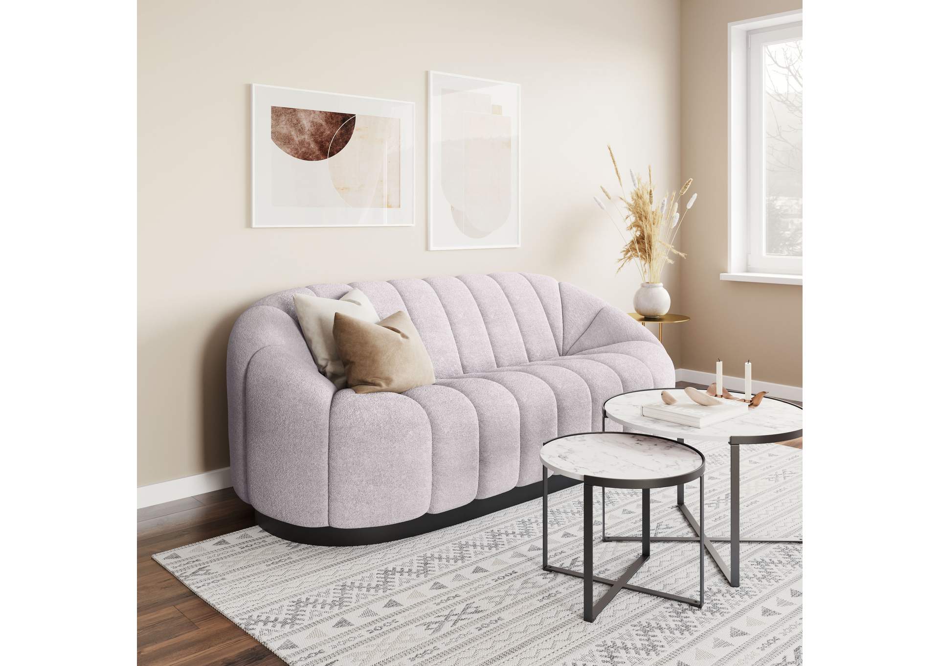 Bhutan Sofa Light Gray image 4