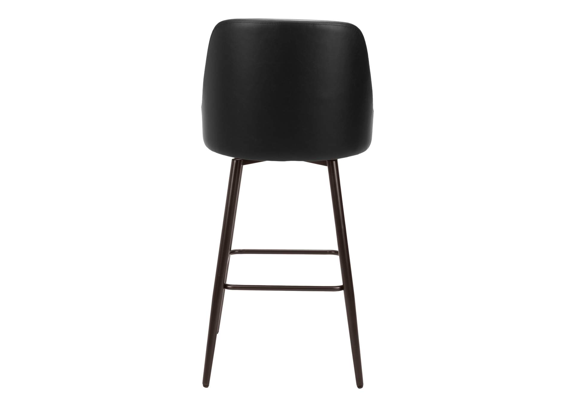 Keppel Swivel Barstool Black & Bronze image 6