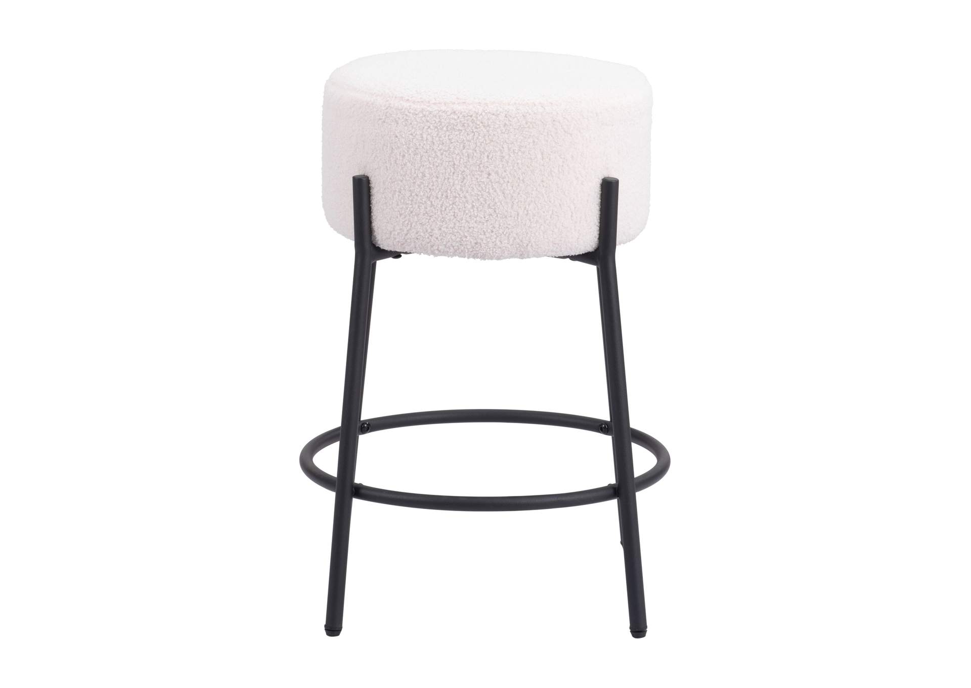 Blanche Counter Stool (Set Of 2) Ivory image 5