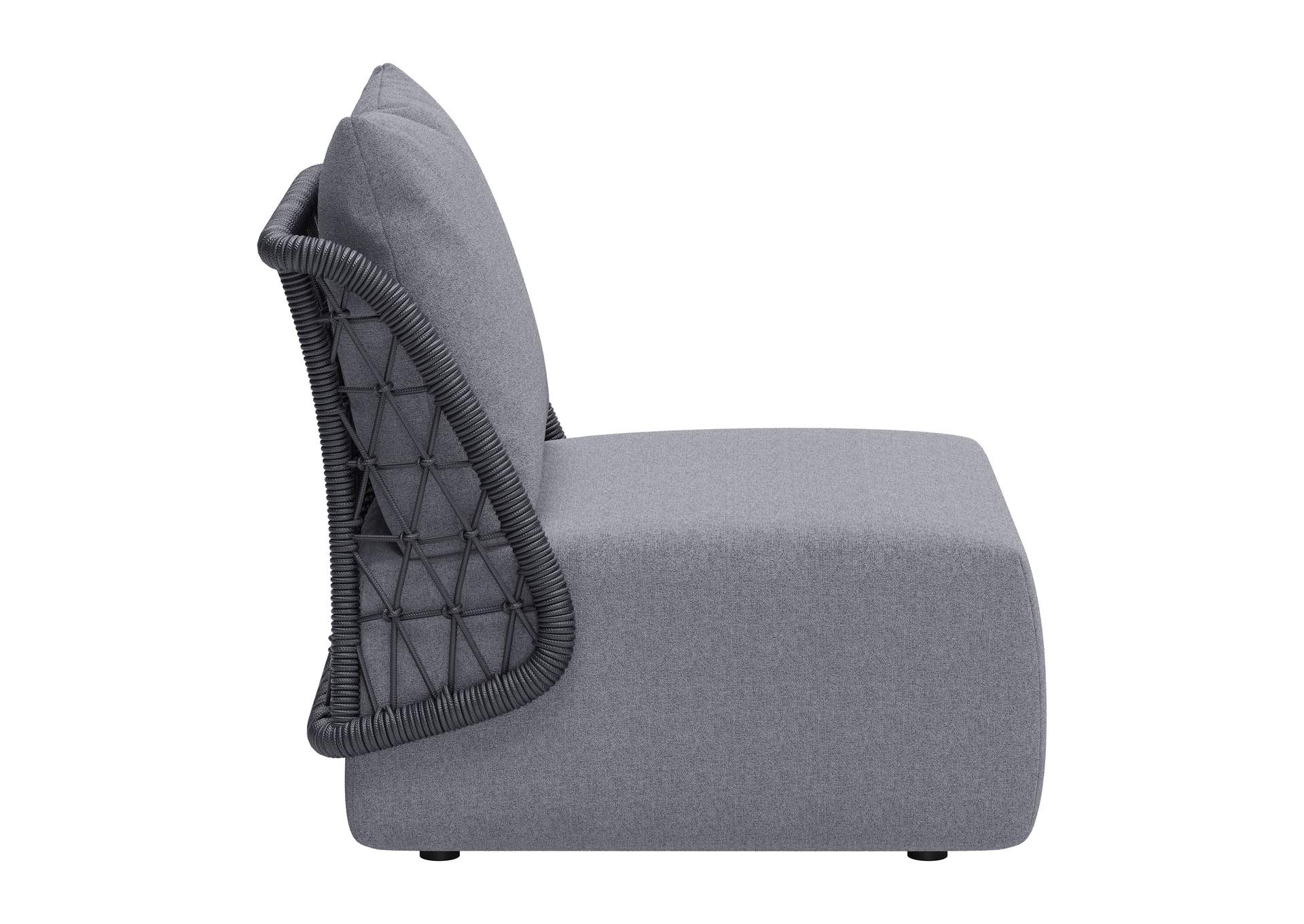 Mekan Outdoor Accent Chair Gray image 6