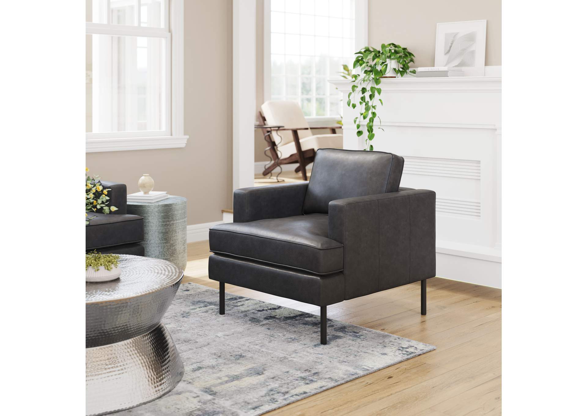 Decade Armchair Vintage Gray image 1