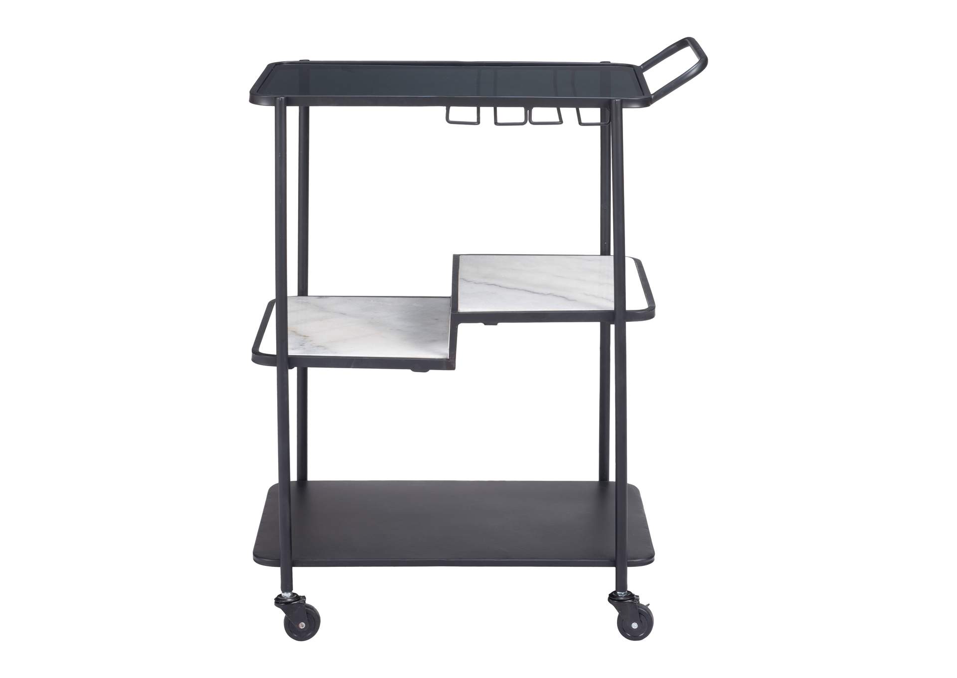 Constanza Bar Cart Black image 6