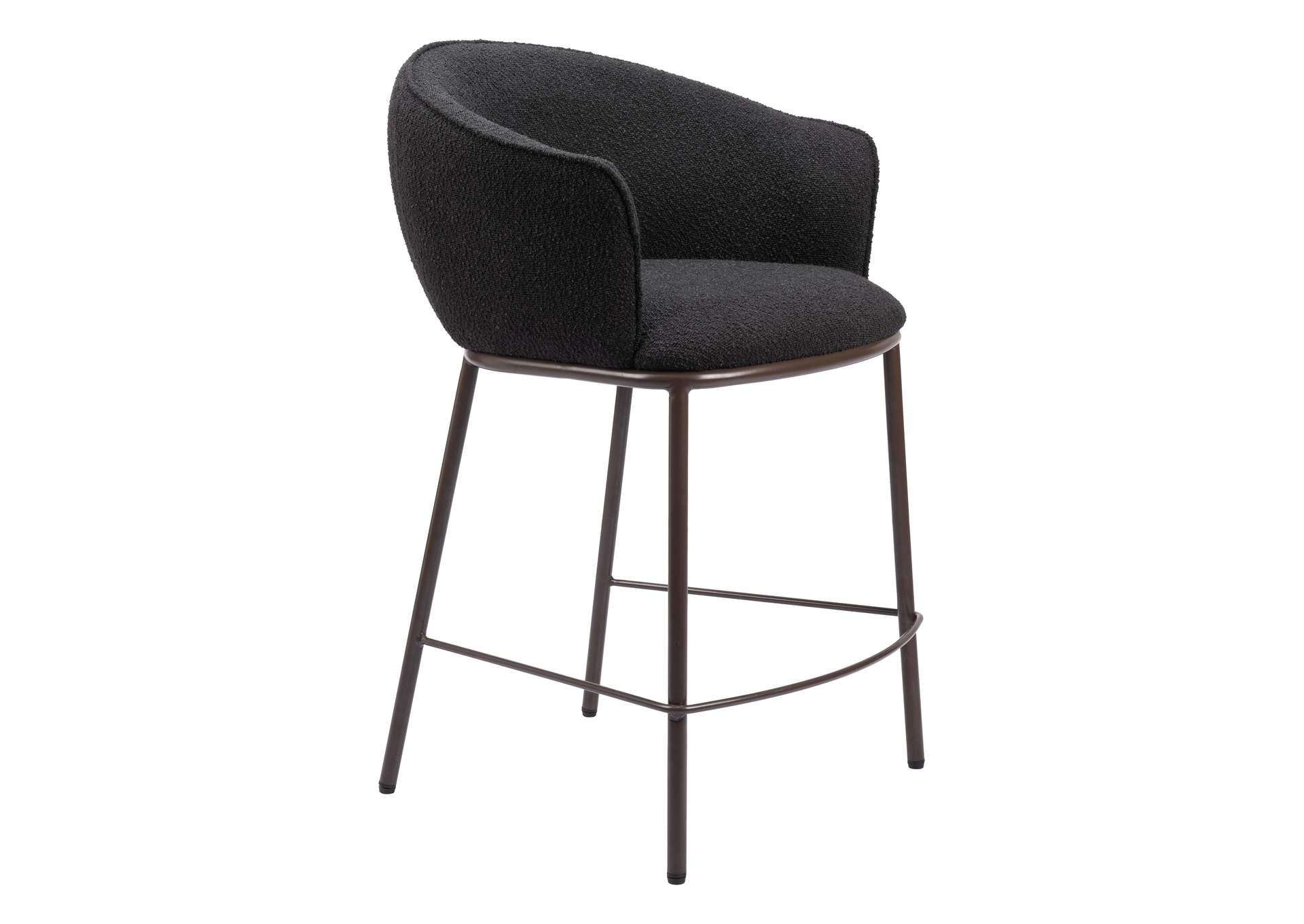 Essen Counter Stool Black & Bronze image 9