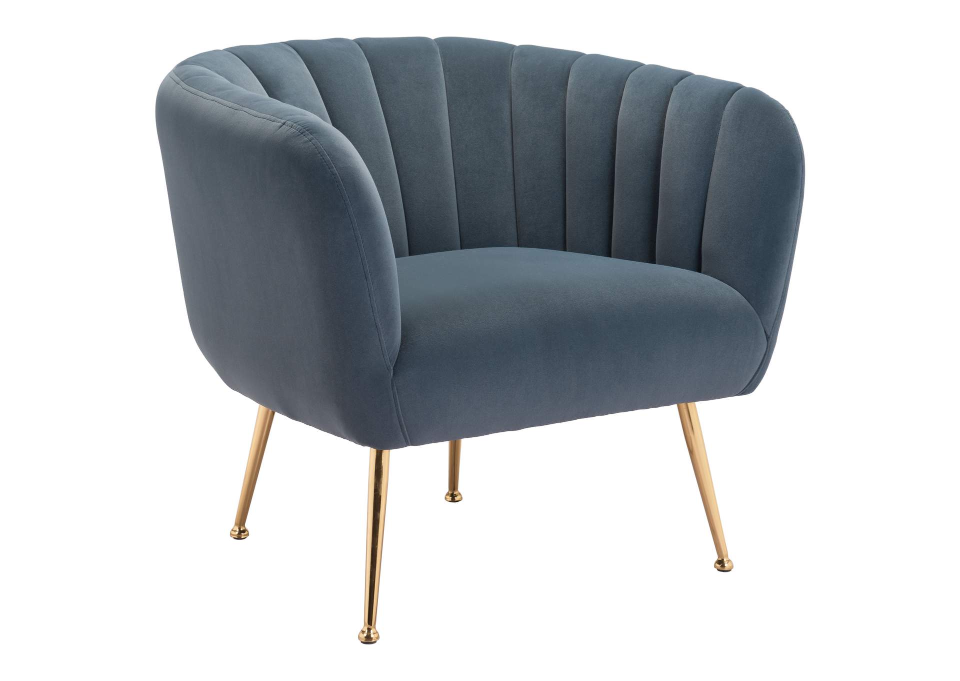 Deco Accent Chair Gray image 5