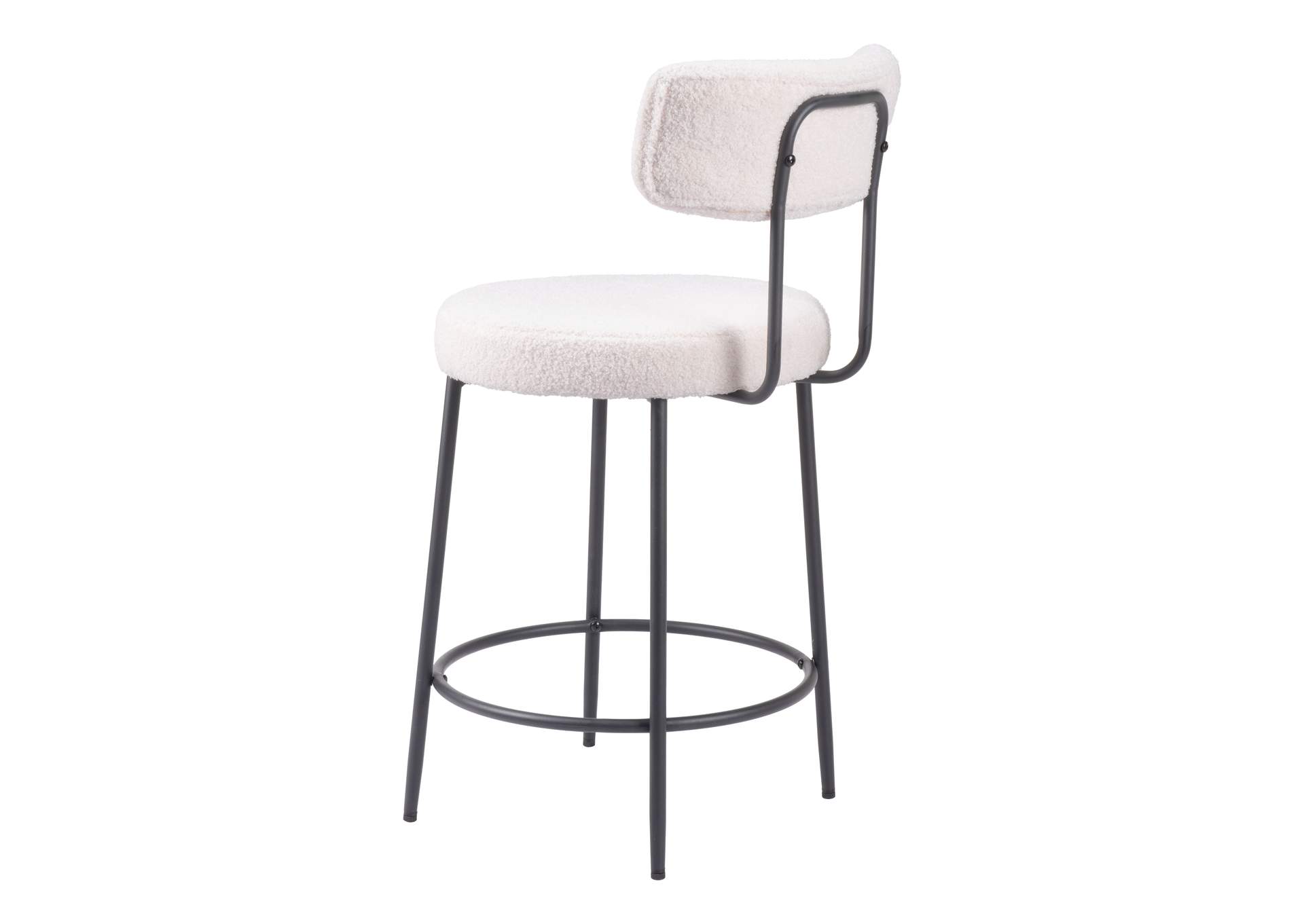 Blanca Counter Stool (Set Of 2) Ivory image 7