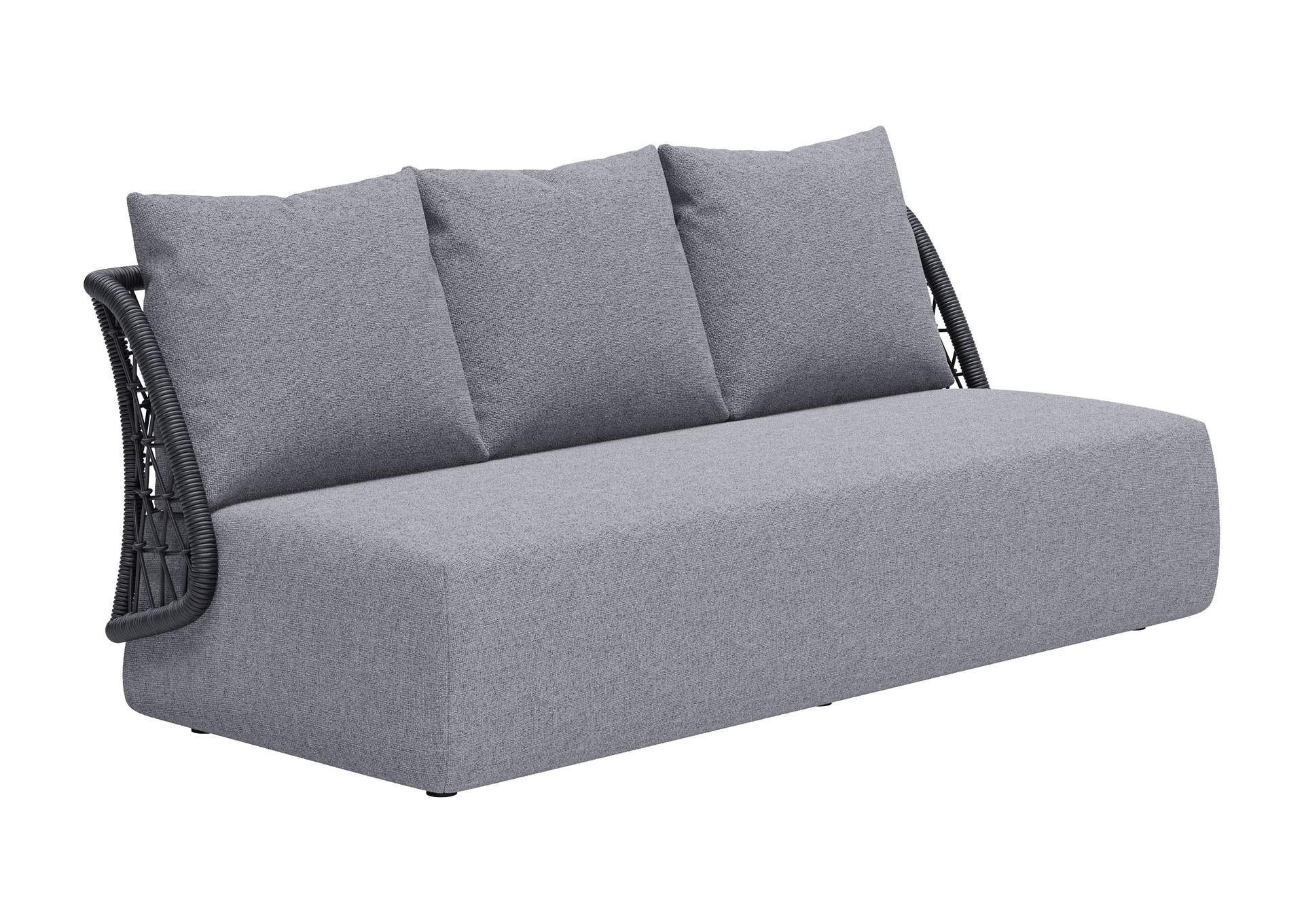 Mekan Outdoor Sofa Gray image 5