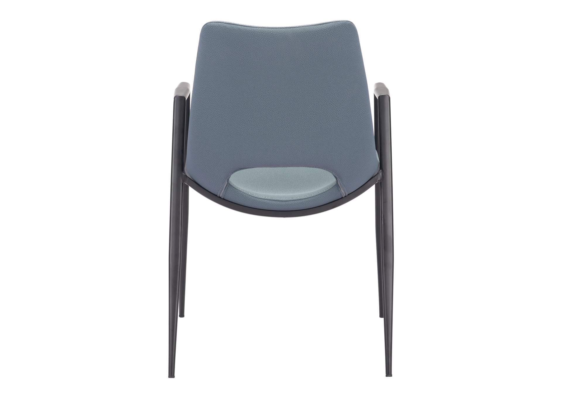 Desi Dining Chair (Set Of 2) Azure Gray image 7