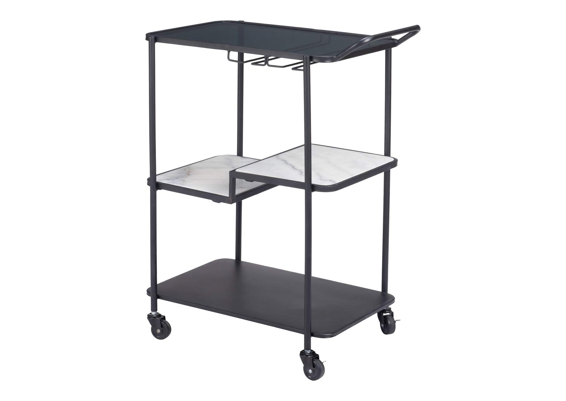 Constanza Bar Cart Black image 7