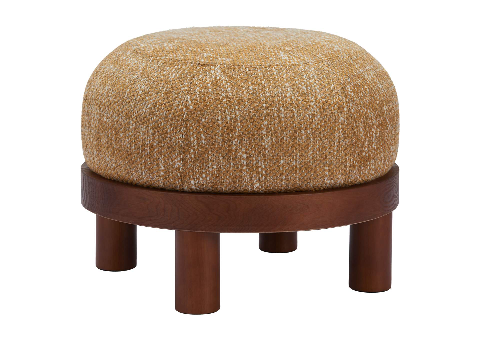 Gome Ottoman Oat Yellow image 3