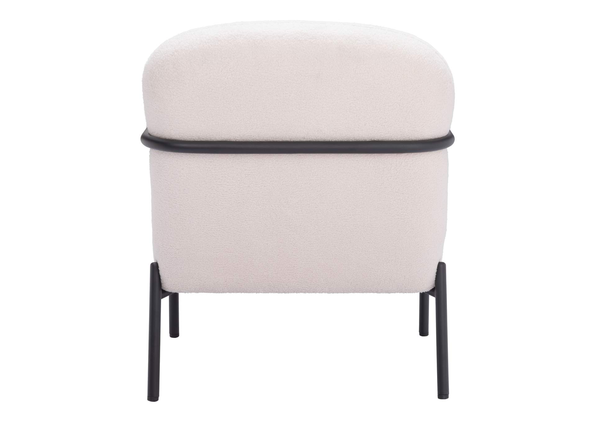 Chicago Accent Chair Ivory image 7