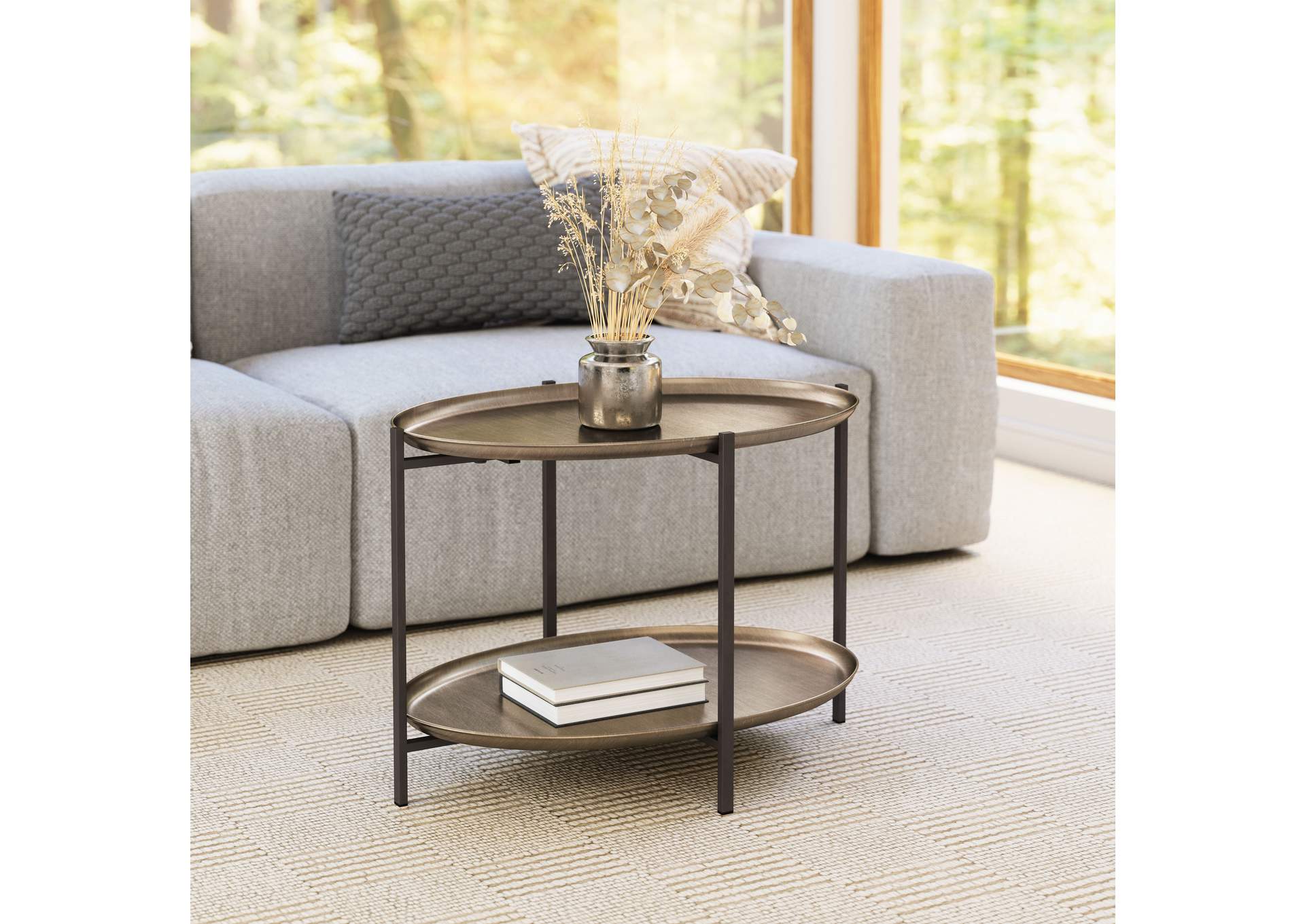 Bronson Coffee Table Bronze image 1